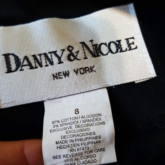 Danny & Nicole Sleeveless Dress. Size 8. - Picture 7 of 8